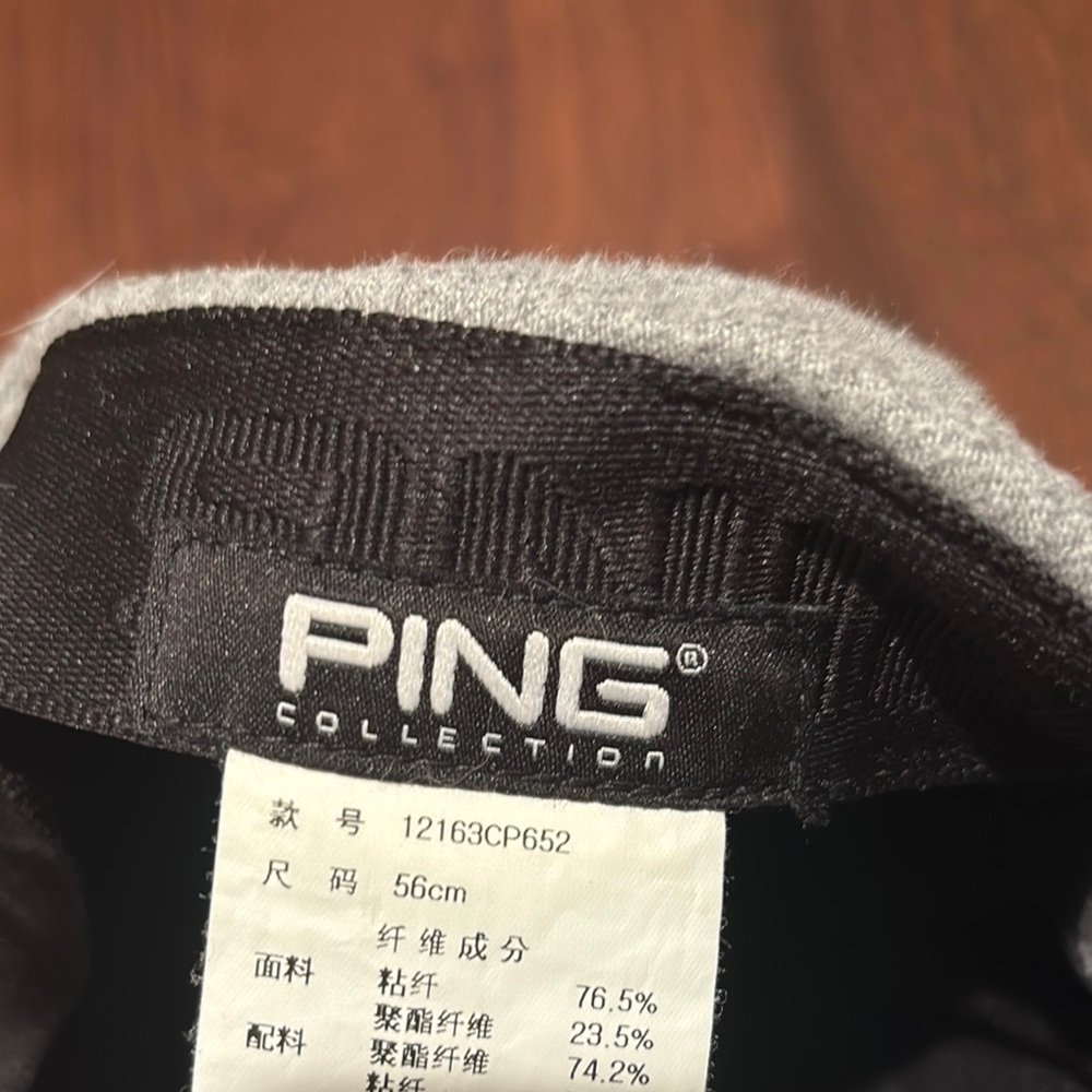 Ping Collection Gray Cap - Picture 2 of 3